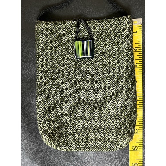Lynn Langhoff Designer Weaver Woven Crossbody Mini Bag Purse Artisan Art-to-Wear - Picture 5 of 12